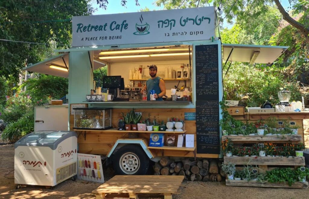 עגלת קפה ריטריט קפה ראש פינה ראשית