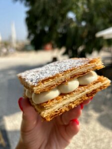 עגלת קפה פלורין תמונה של מאפה