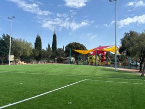 מנותי עגלת קפה מנות תמונה של גן המשחקים